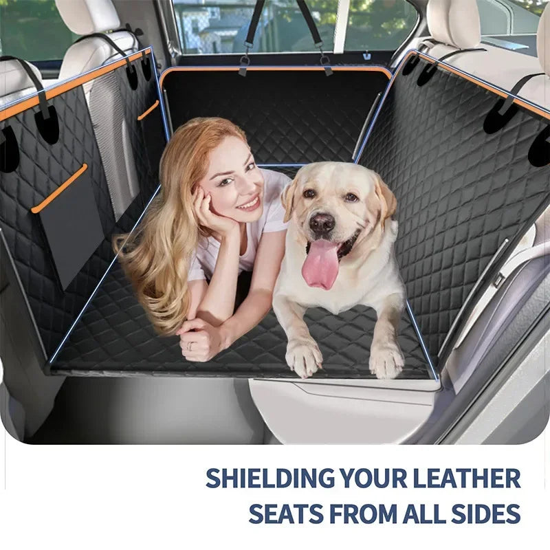 Large Pet Back Seat Extender Car Backseat Protector Hammock Dog Car Seat Cover