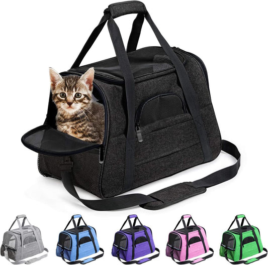 Pet Carrier Airline Approved Pet Carrier Dog Carriers for Small Dogs, Cat Carriers for Medium Cat Small Cat, Small Pet Carrier Small Dog Carrier Airline Approved Cat Pet Travel Carrier